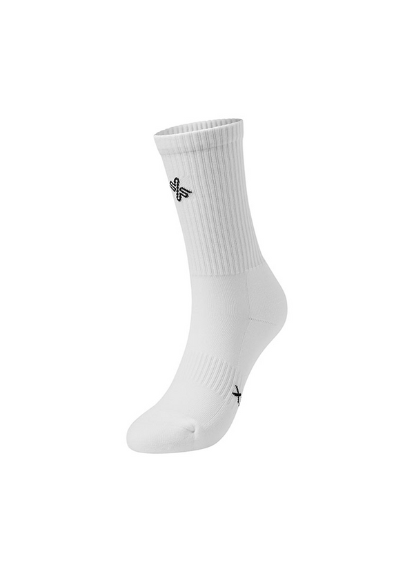 Fresh Symbol Crew Socks in Logo Black