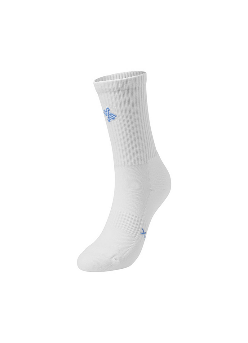 Fresh Symbol Crew Socks in Logo Lavender Blue