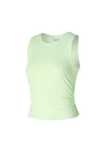 Ribbed Back Twist Sleeveless