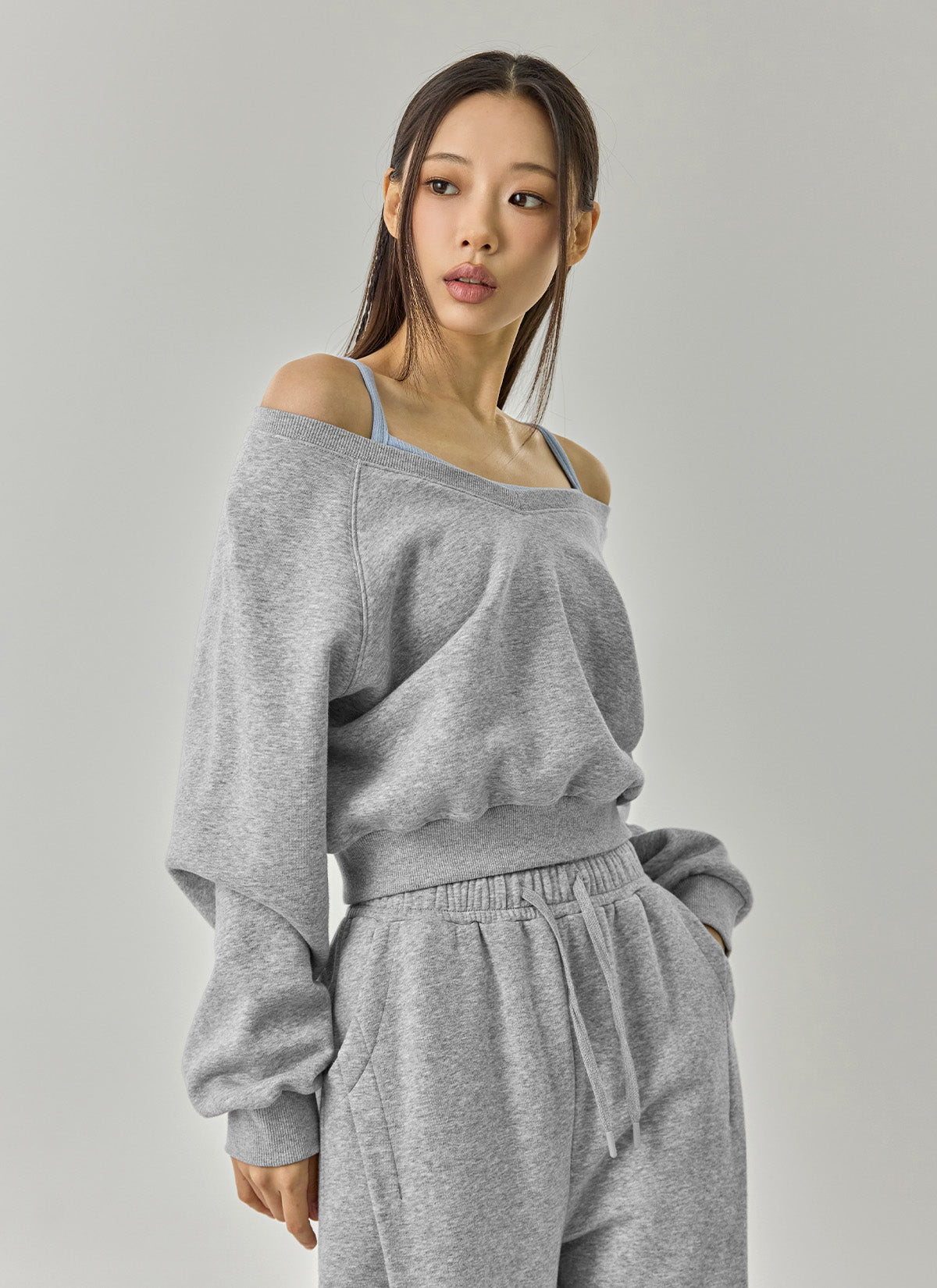 XFK4TL1102-MelangeGray-M