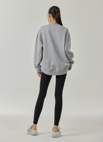 Softly Napping Loose Fit Sweat Shirts