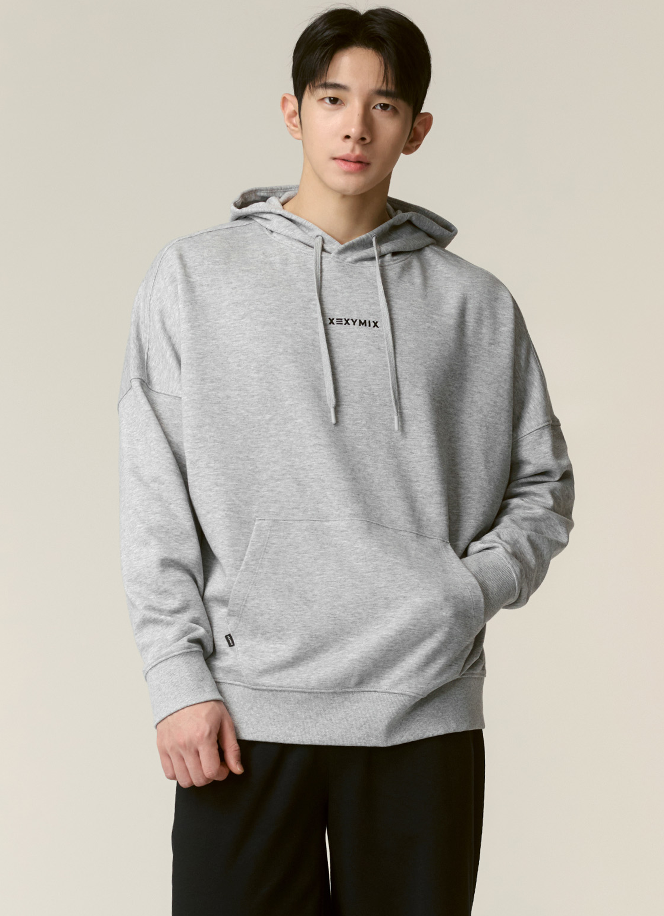 XUK1TL1101-MelangeGray-XL