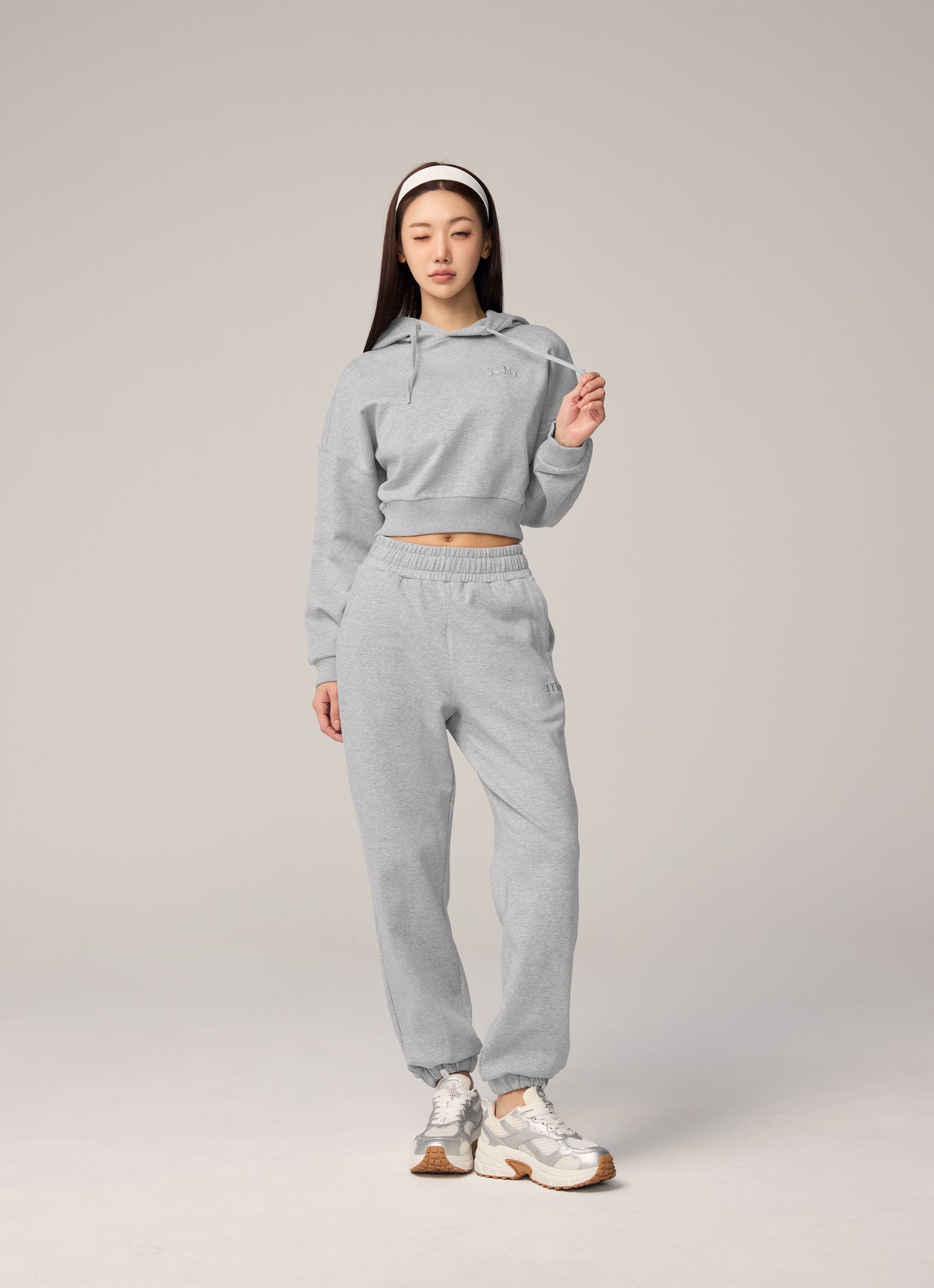 Warm Cotton Crop Hoodie