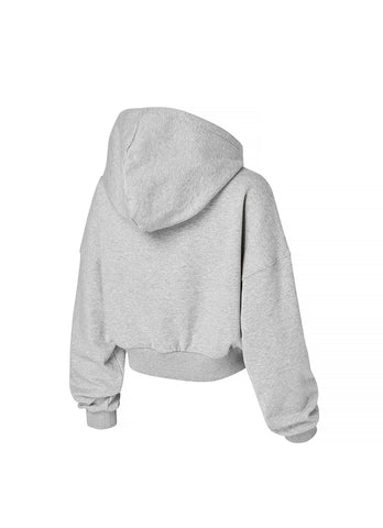 Warm Cotton Crop Hoodie