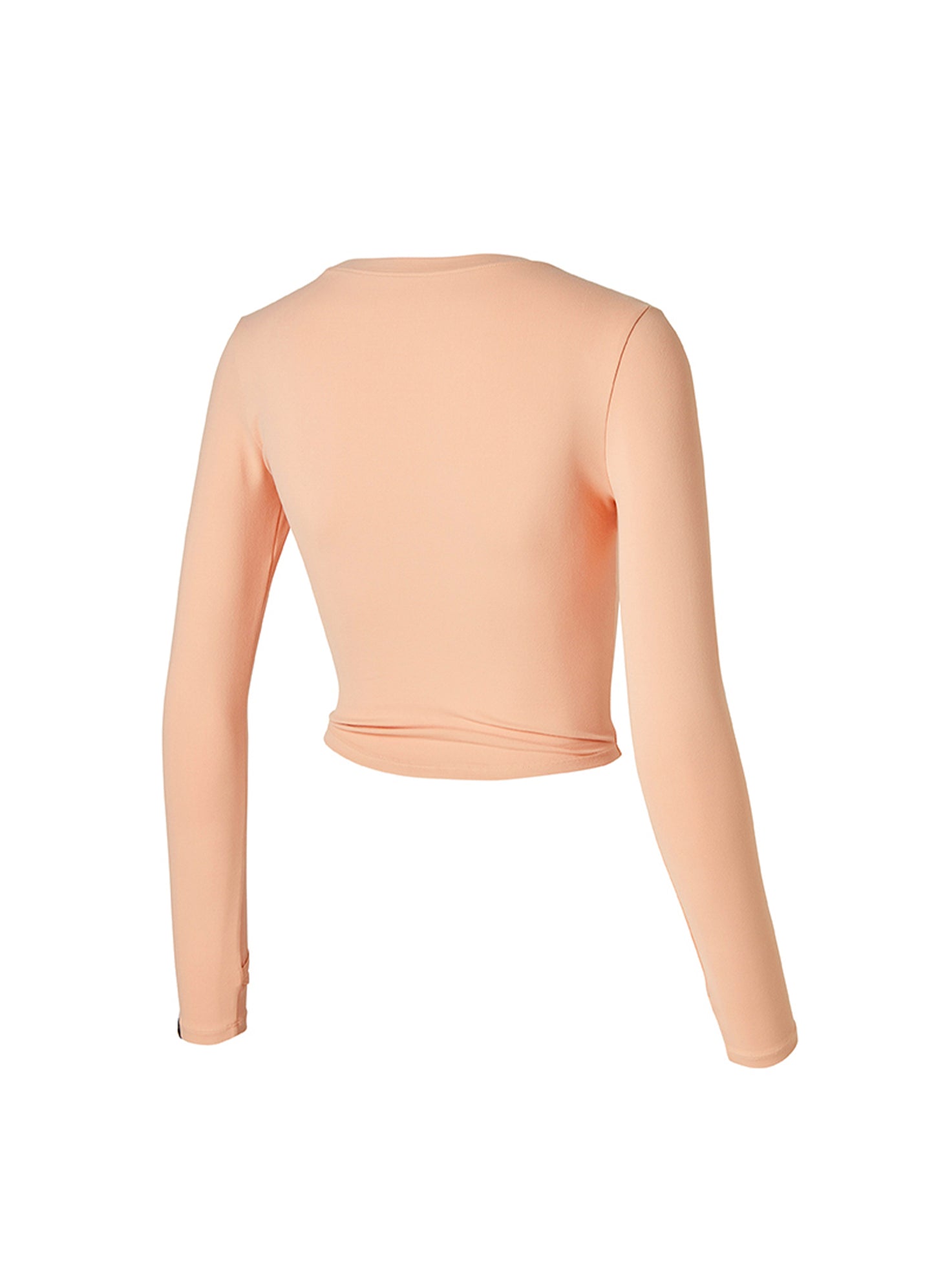 Cotton Like Finger Hole Long Sleeve
