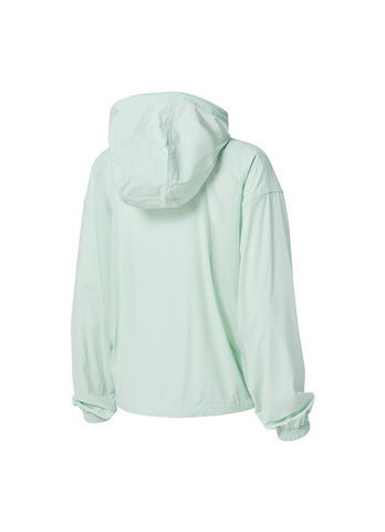 Airy Mesh Hood Crop Windbreaker