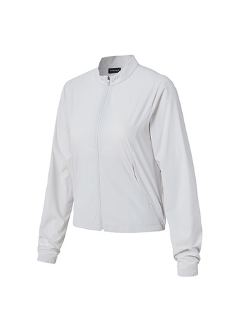 Airy Mesh Hood Big Symbol Crop Windbreaker