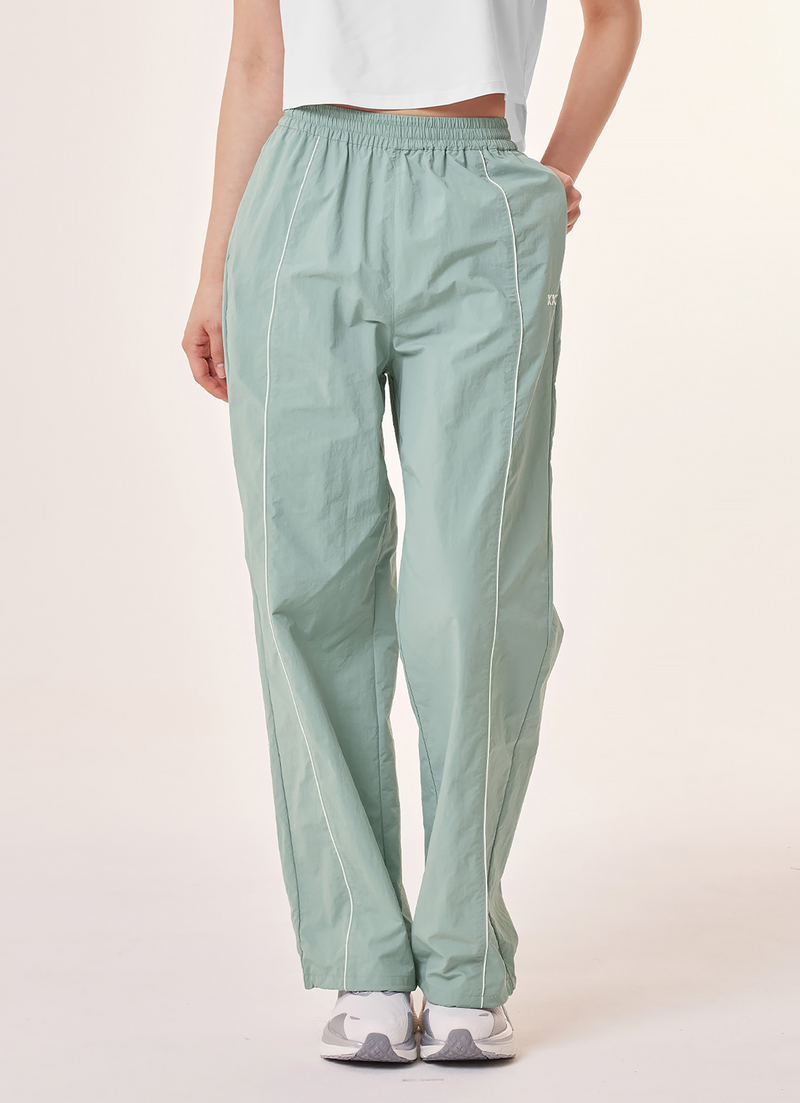 Woven Piping Two Way Pants SET