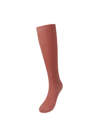 XEXYXMIX Non-slip Ribbed Knee Socks