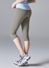 Black Label Signature 300N Leggings 6.5 in Opal Gray