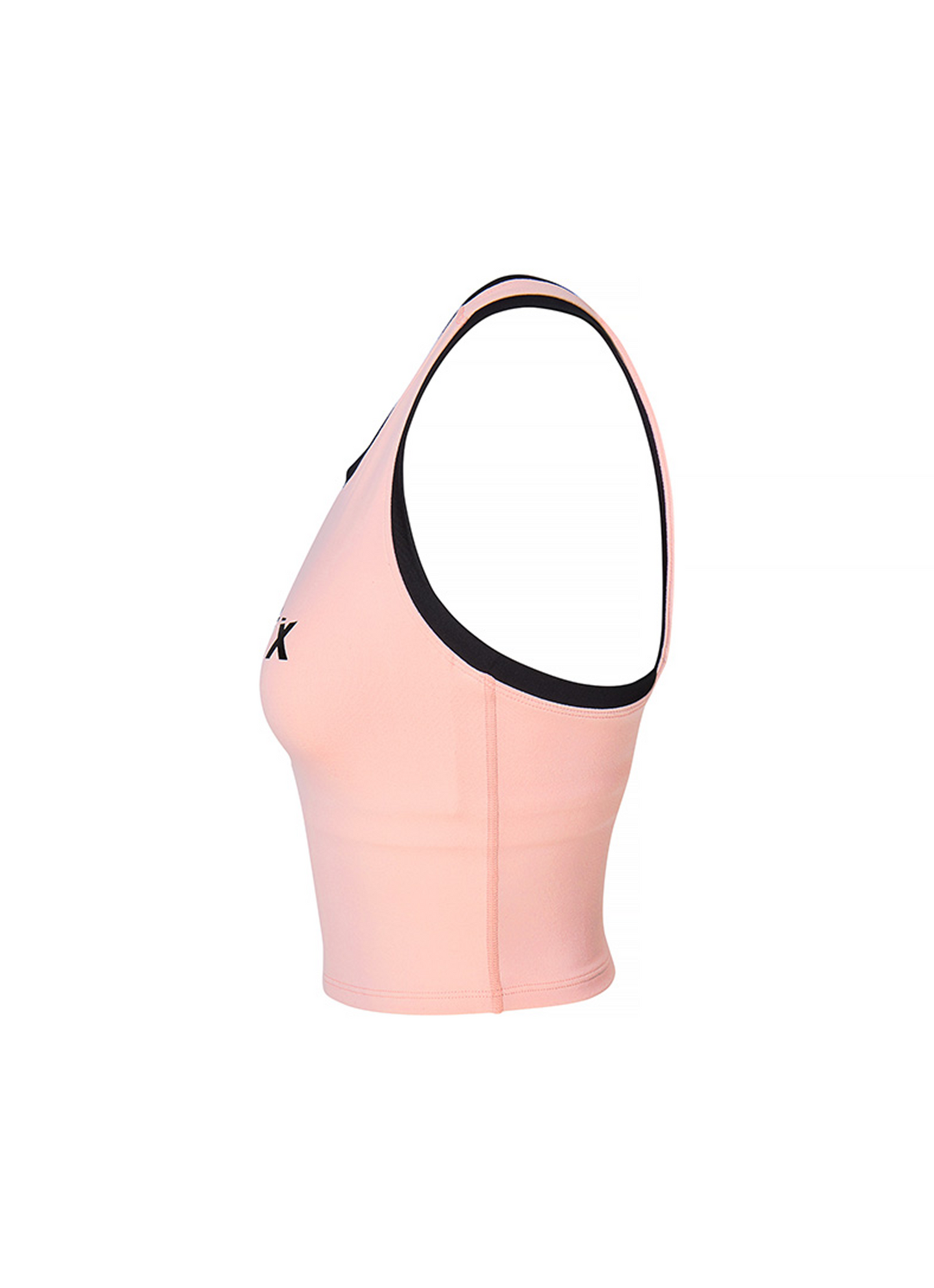 Sporty Logo Color Block Bra Top