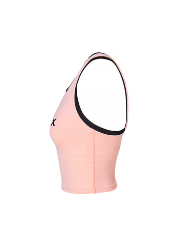 Sporty Logo Color Block Bra Top