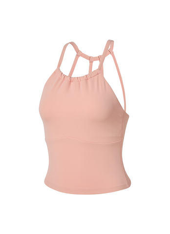 Black Label Signature Power Rise Halter Neck Crop Top
