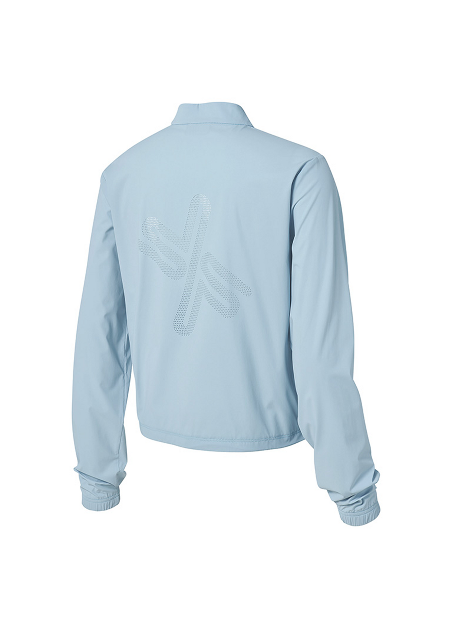 Airy Mesh Hood Big Symbol Crop Windbreaker