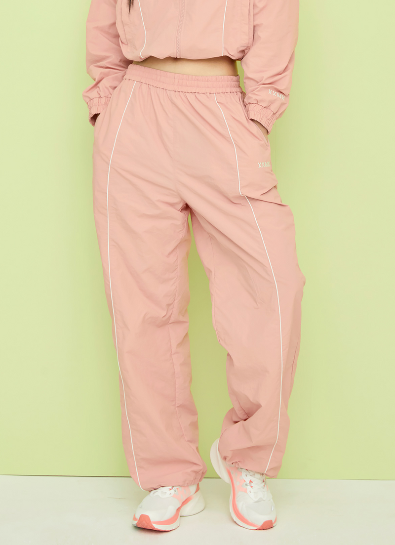 Woven Piping Two Way Pants SET