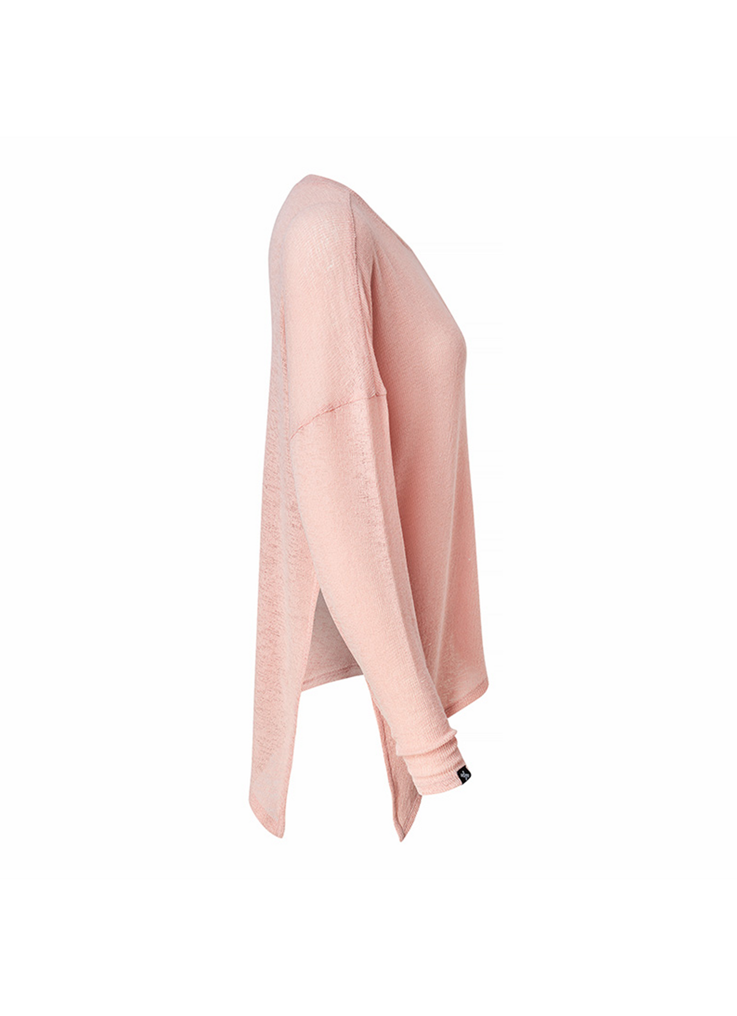 Side Slit Cover Up Long Sleeve