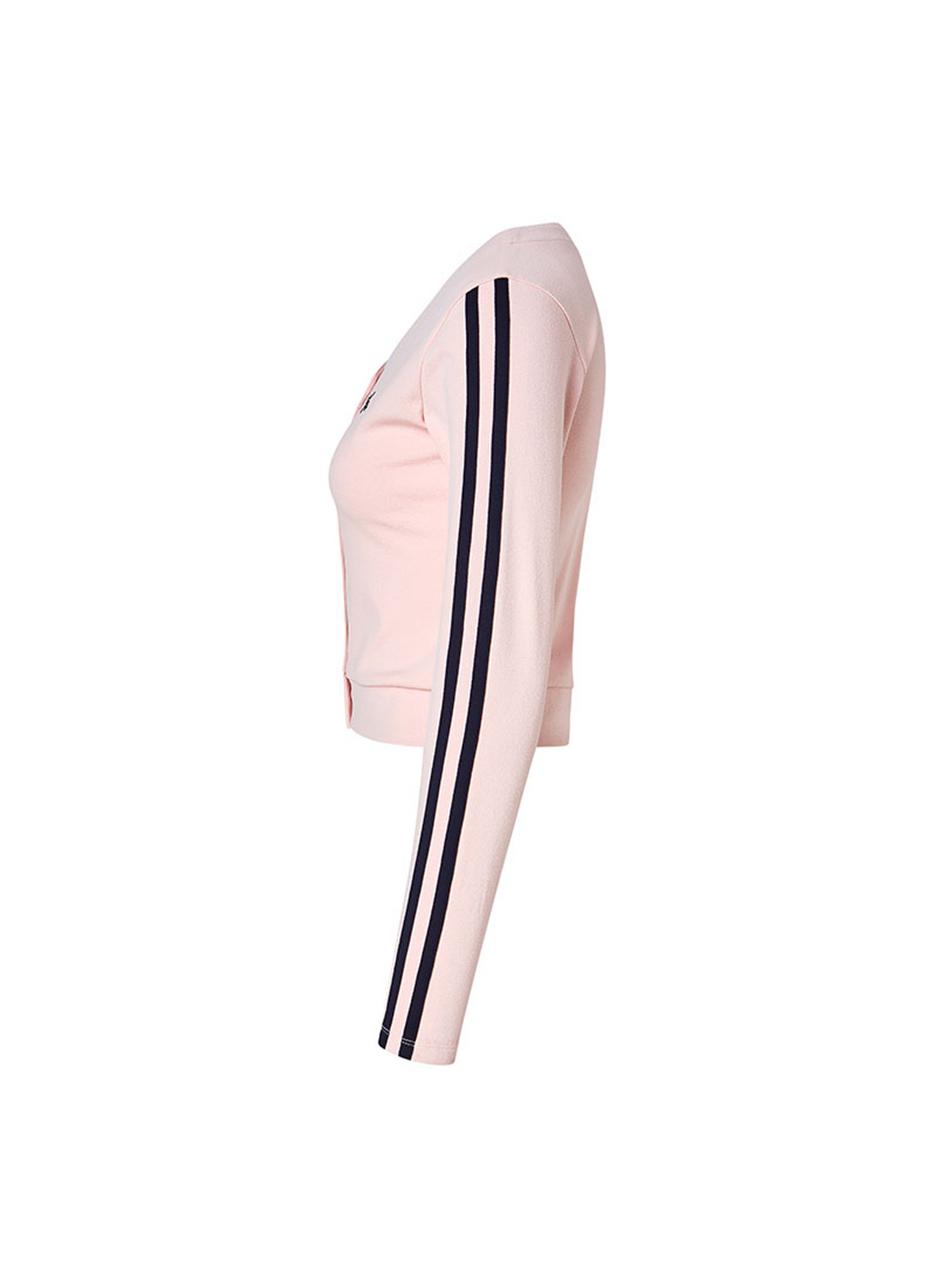 Eco Dex Color Block Crop Cardigan