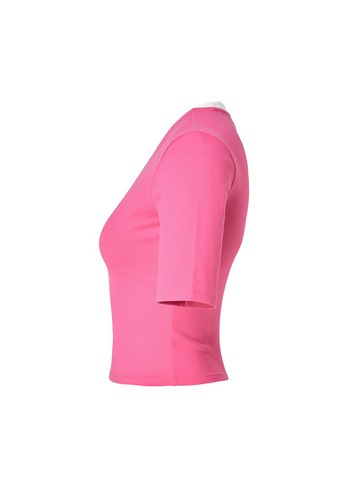 Sporty Logo Color Block Crop Top