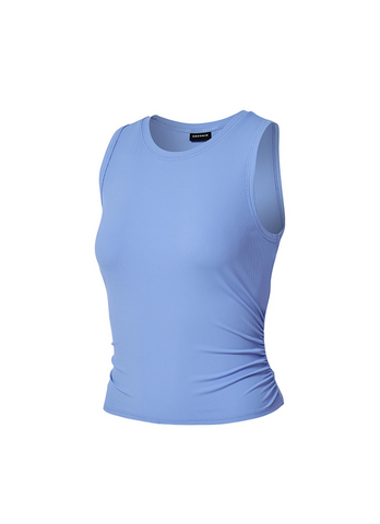 Ribbed Back Twist Sleeveless