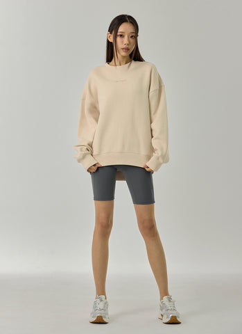 Softly Napping Loose Fit Sweat Shirts