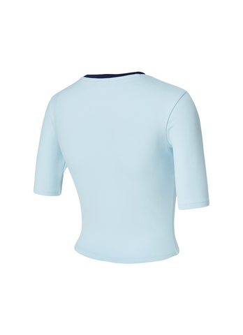 Sporty Logo Color Block Crop Top