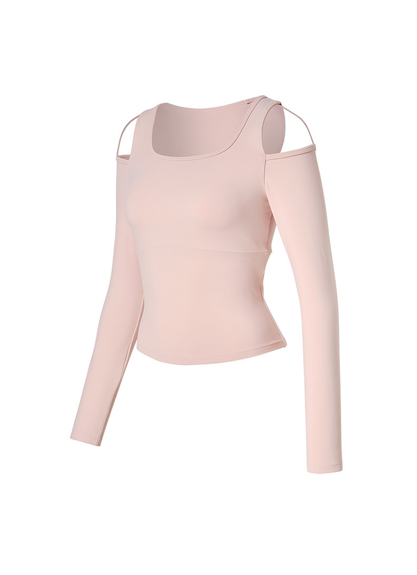 Comfort-Up Shoulder Cut-Out Padded Long Sleeve