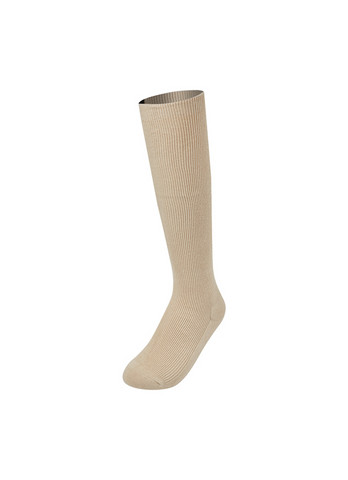 XEXYXMIX Non-slip Ribbed Knee Socks