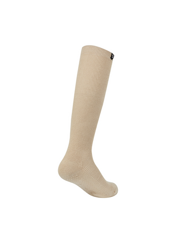 XEXYXMIX Non-slip Ribbed Knee Socks