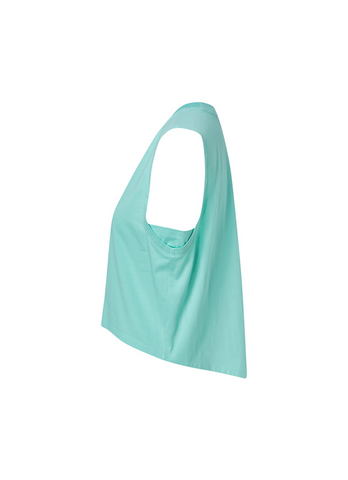 Pima Back Slit Sleeveless