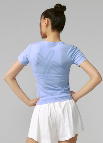 Mesh Seamless Short Sleeve