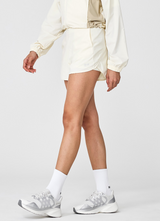 RX Color Block 2-in-1 Shorts in Soft Cream