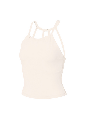 Black Label Signature Power Rise Halter Neck Crop Top
