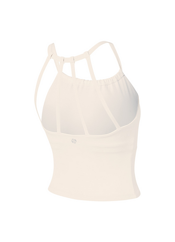 Black Label Signature Power Rise Halter Neck Crop Top