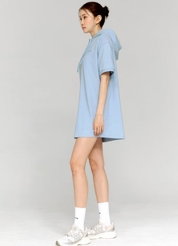 Cozy Two Button Hoodie One-piece