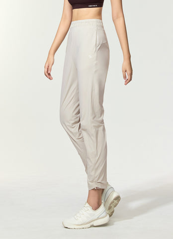 Cooling Tricot Shirring Jogger Pants