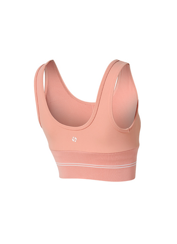 Black Label Signature Power Rise Logo Banding Sports Bra