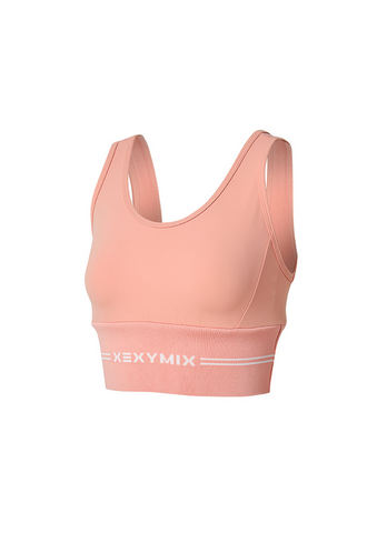 Black Label Signature Power Rise Logo Banding Sports Bra