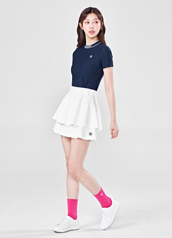 Golf Double Tiered Flare Skirt