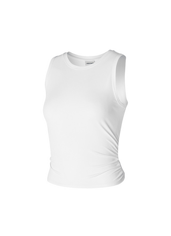 Ribbed Back Twist Sleeveless