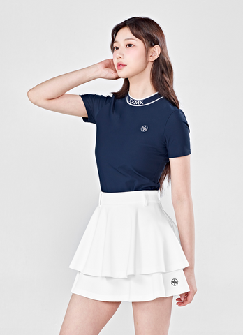 Golf Double Tiered Flare Skirt