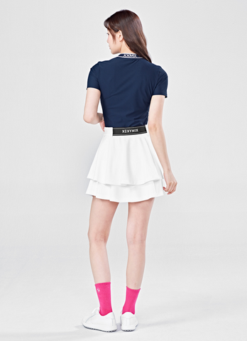 Golf Double Tiered Flare Skirt