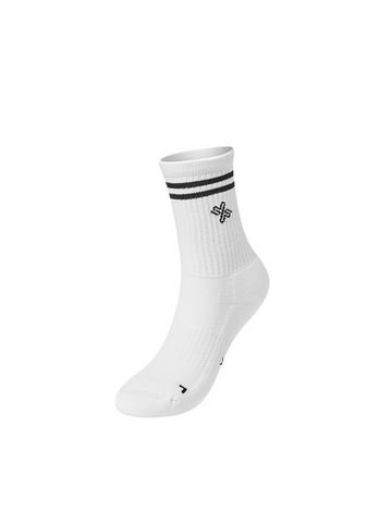 Fresh Double Line Crew Socks