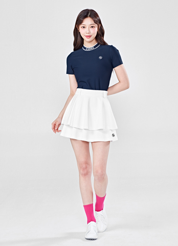 Golf Double Tiered Flare Skirt