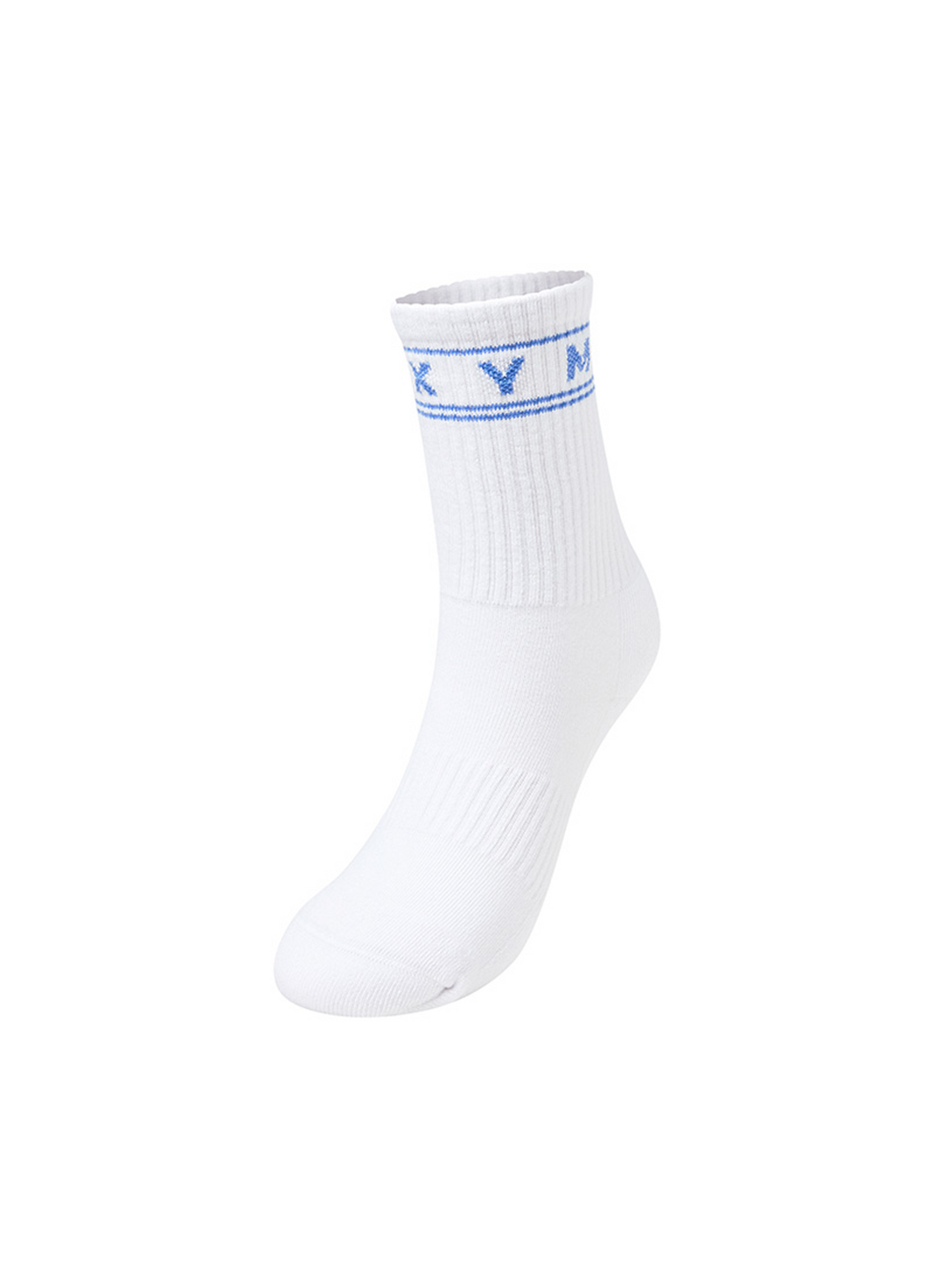 Fresh Lettering Crew Socks Kaki