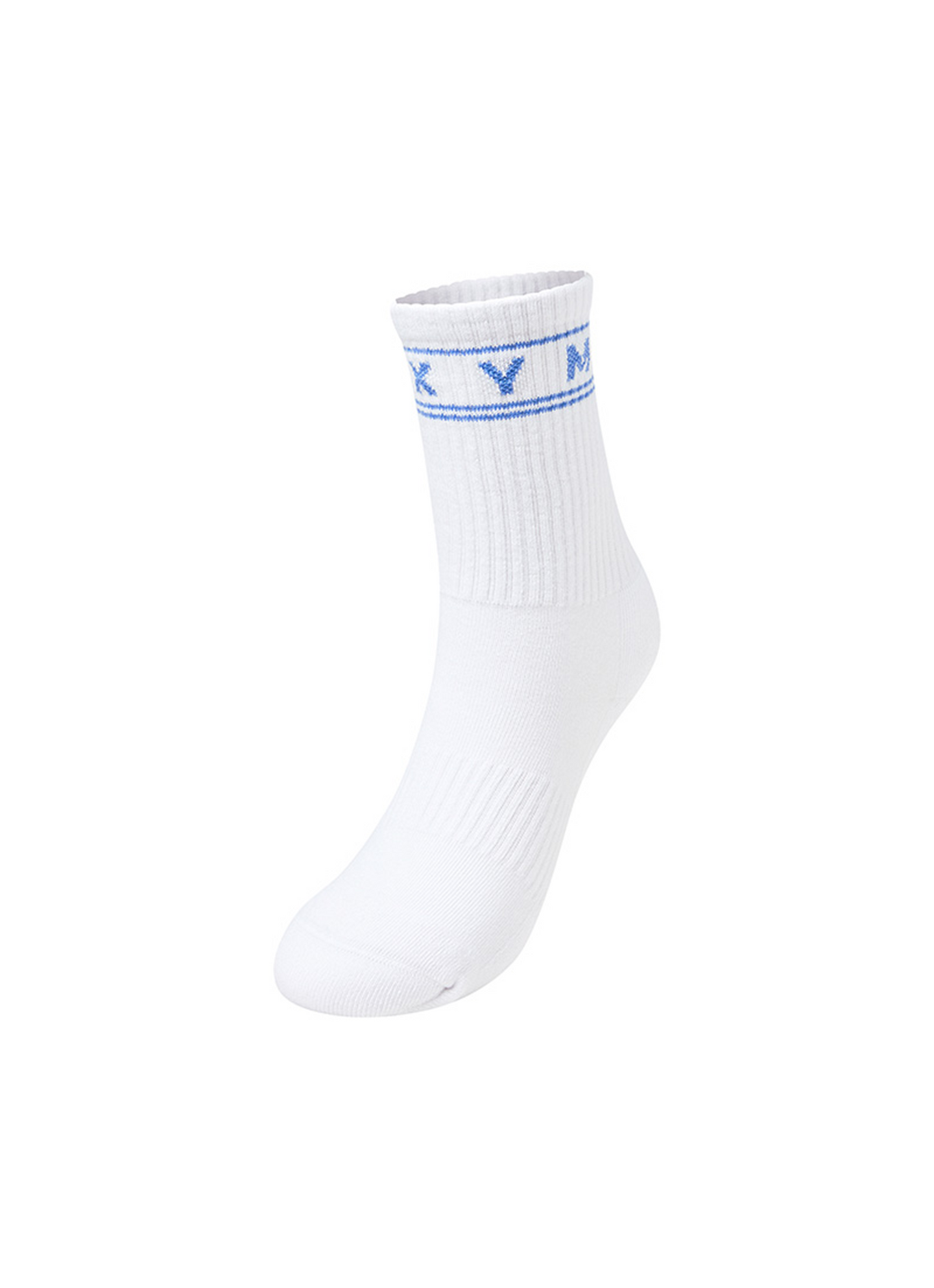 Fresh Lettering Crew Socks Kaki
