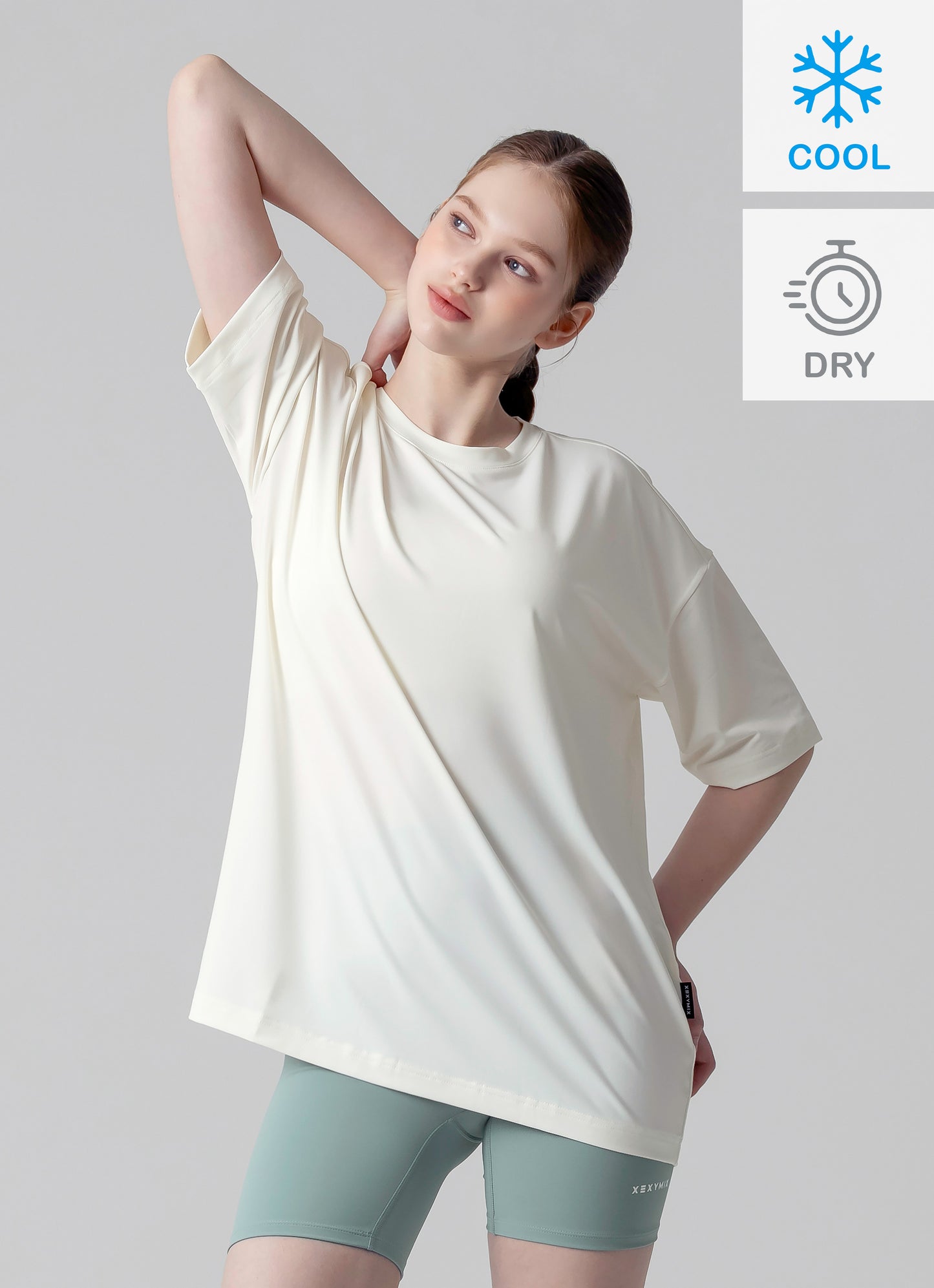 Ice Feather Oversized Fit T-shirt