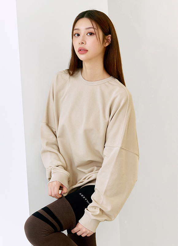 Back Slit Loose Sweater