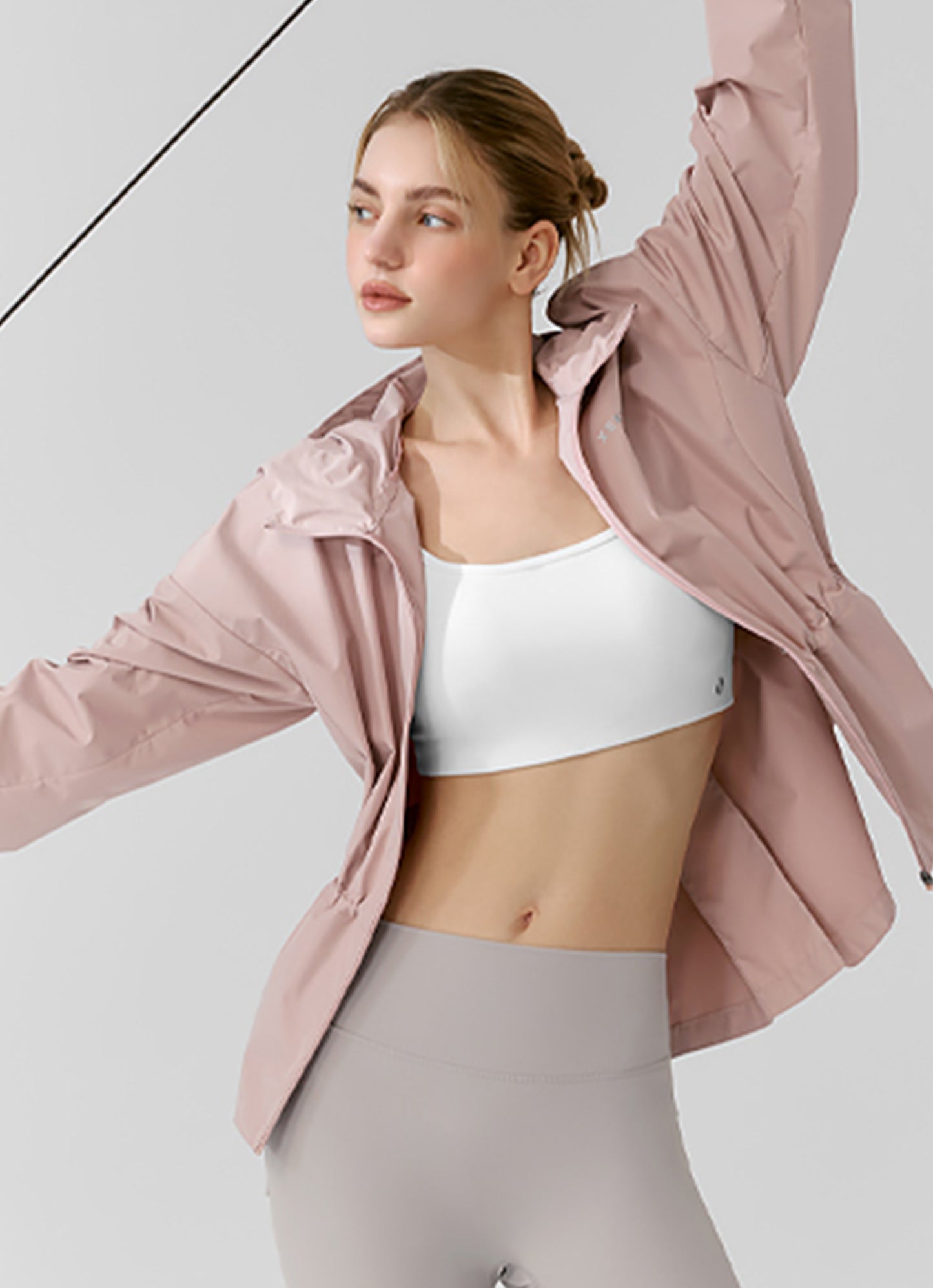 Hot Burning Light Hood Jacket