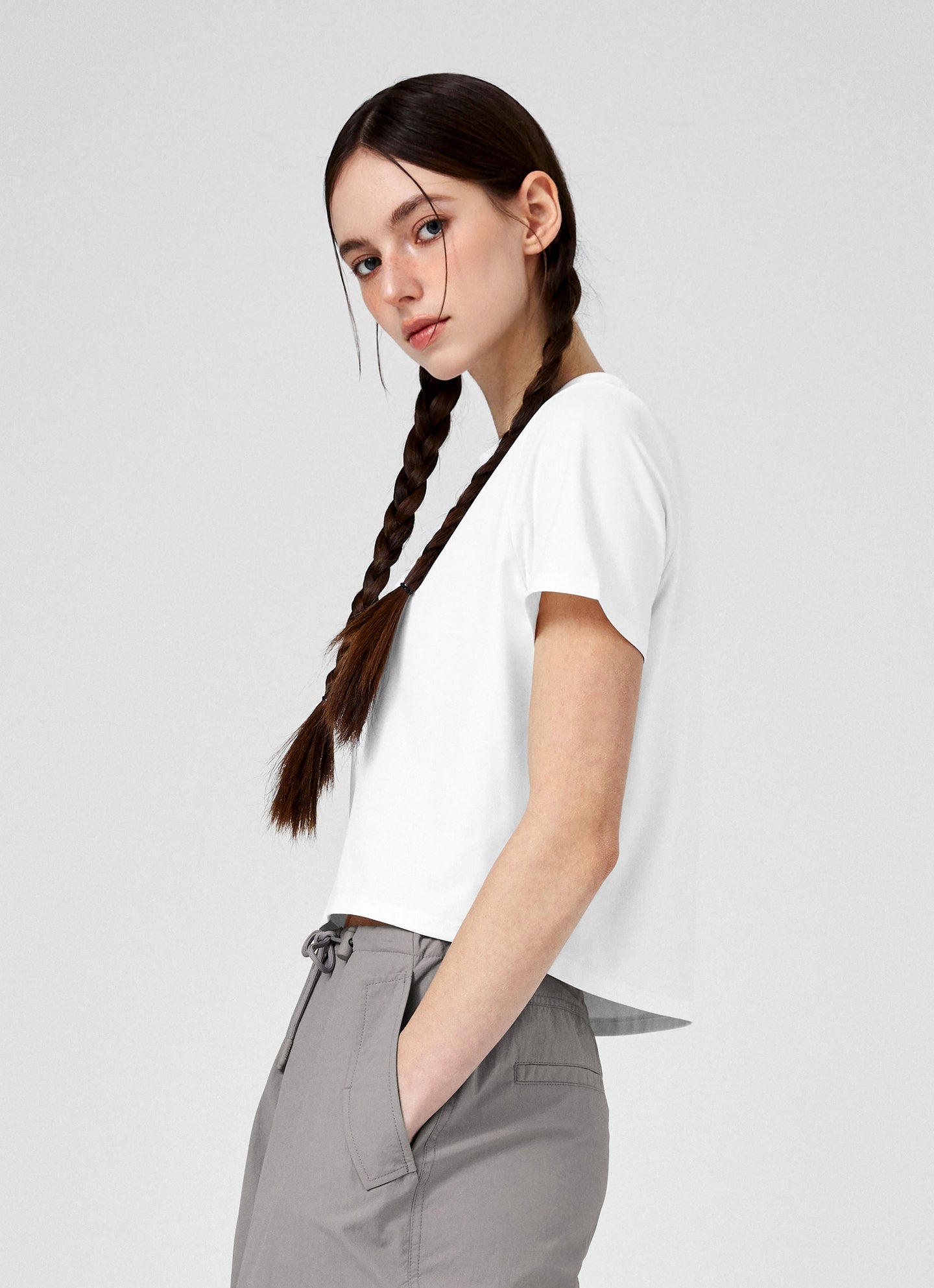 Ice Feather Light 2.0 Crop Short Sleeve