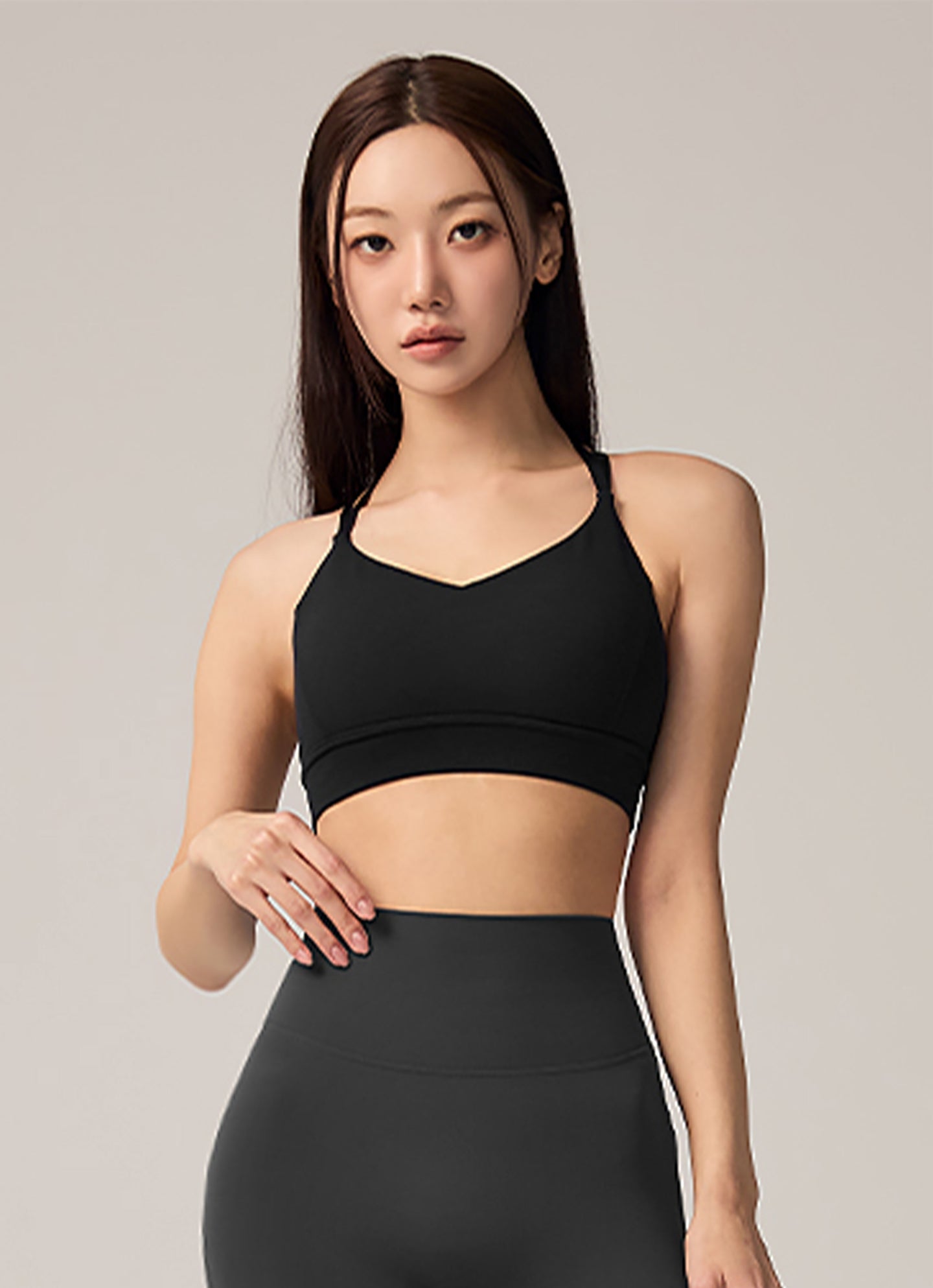 Black Label Signature 360N Two-Way Strap Sports Bra
